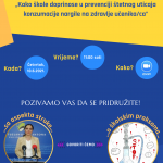 Poziv za učešće na XVI Obrazovnom forumu: "Kako škole doprinose u prevenciji štetnog uticaja konzumacije nargile na zdravlje učenika/ca"